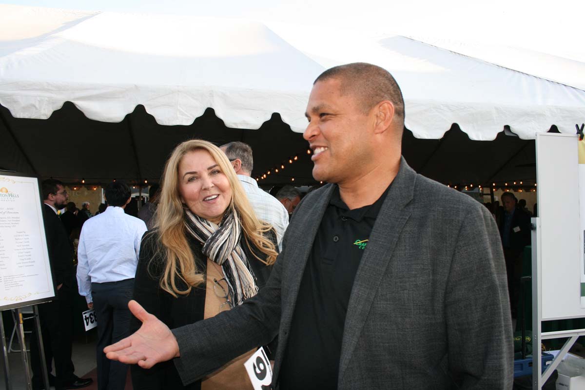 People enjoying the Anniversary Gala