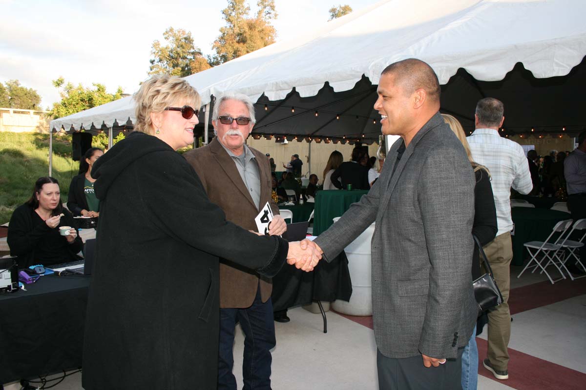People enjoying the Anniversary Gala
