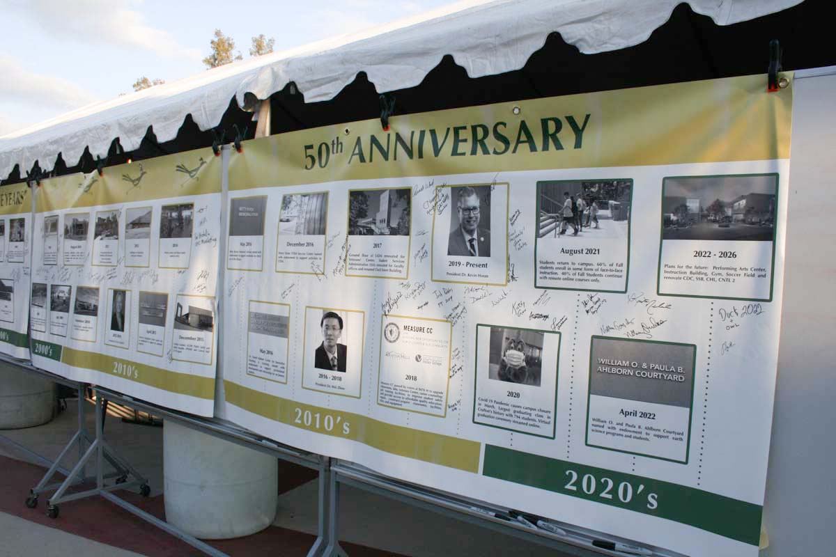 People enjoying the Anniversary Gala