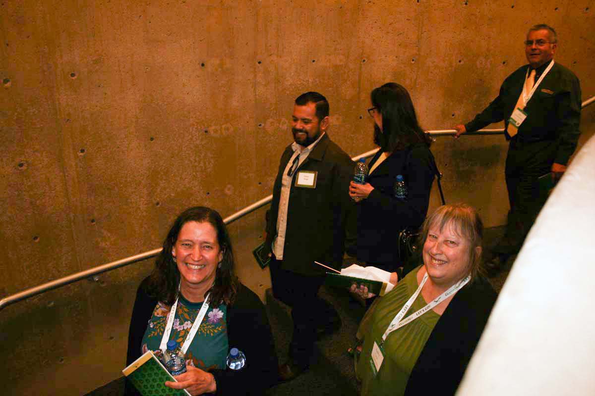 People enjoying the Anniversary Gala