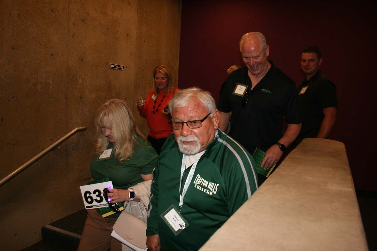 People enjoying the Anniversary Gala