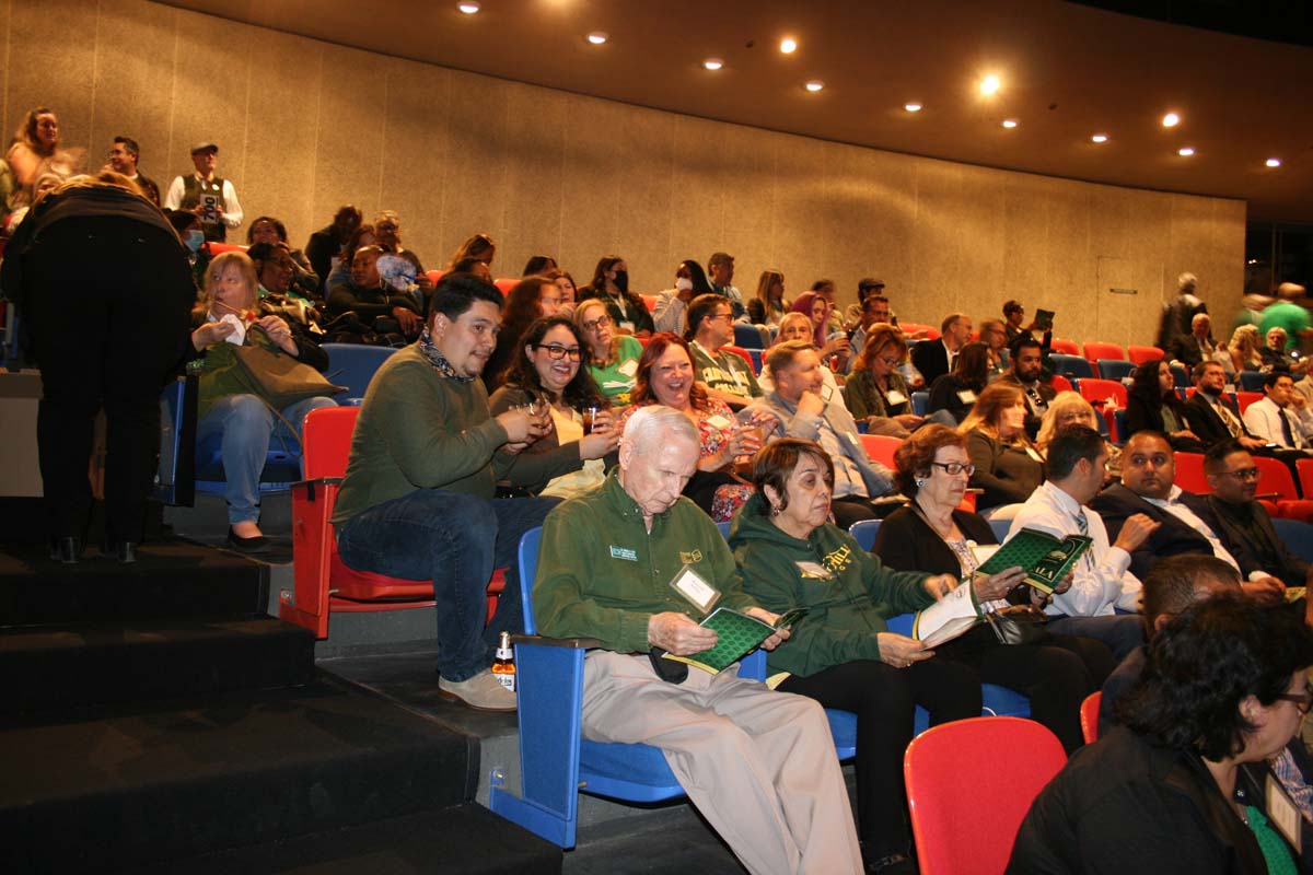 People enjoying the Anniversary Gala