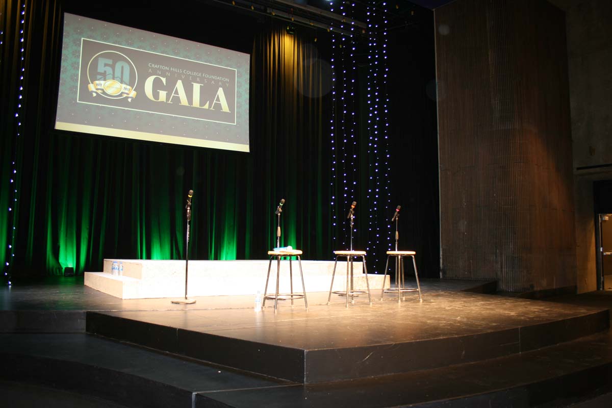 People enjoying the Anniversary Gala