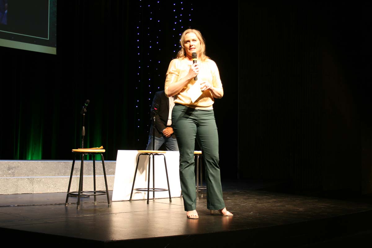 People enjoying the Anniversary Gala