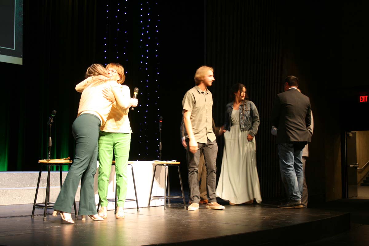 People enjoying the Anniversary Gala