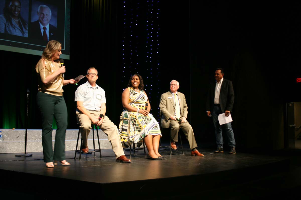 People enjoying the Anniversary Gala