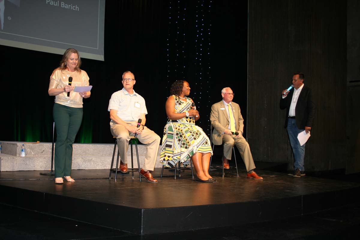 People enjoying the Anniversary Gala