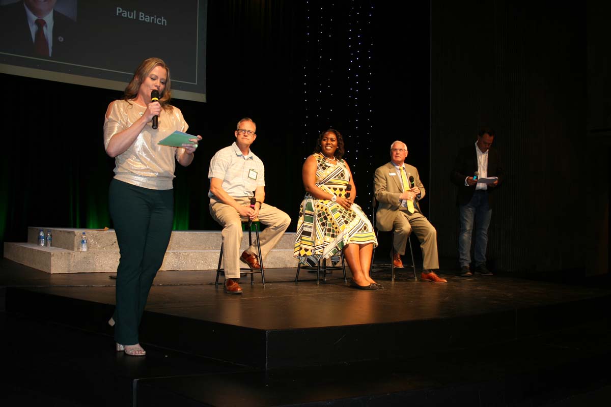 People enjoying the Anniversary Gala