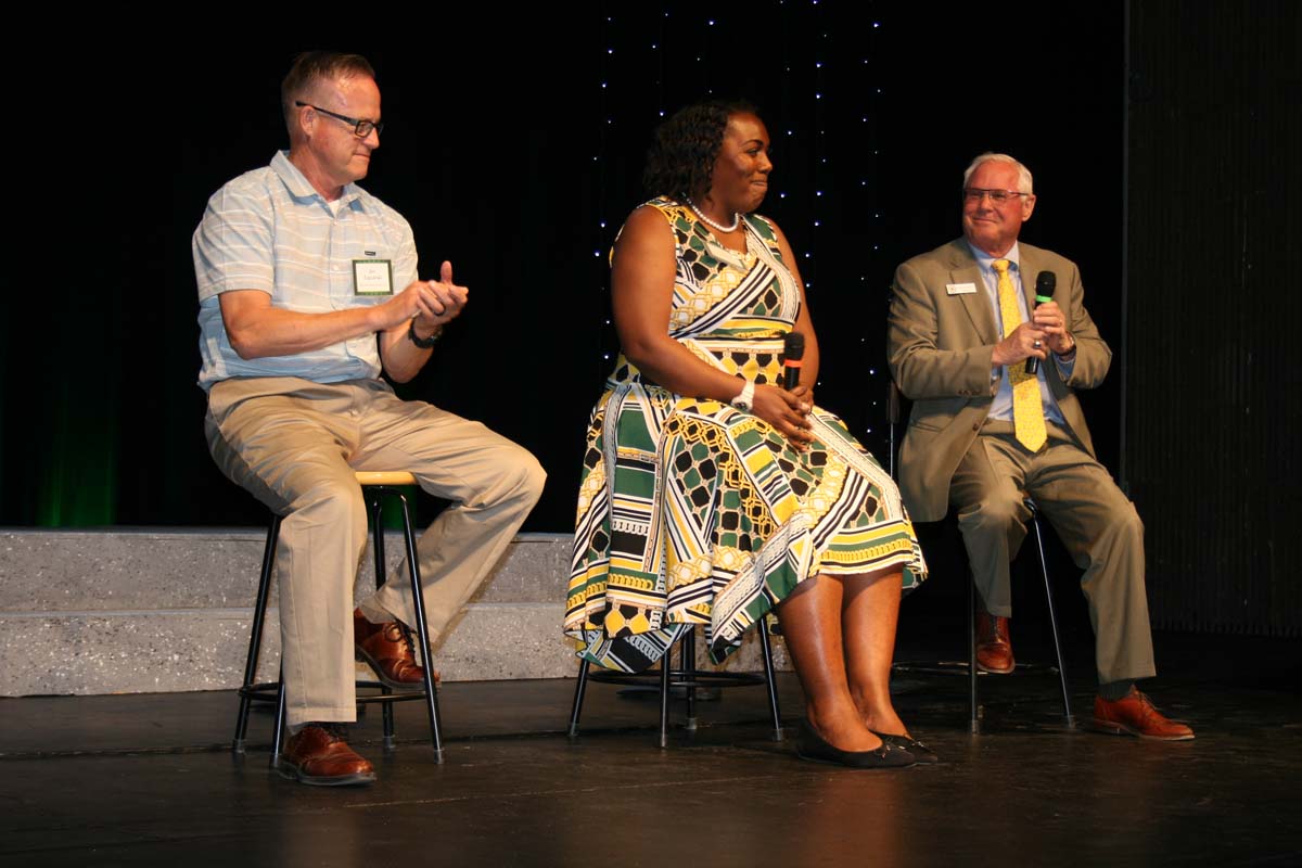 People enjoying the Anniversary Gala