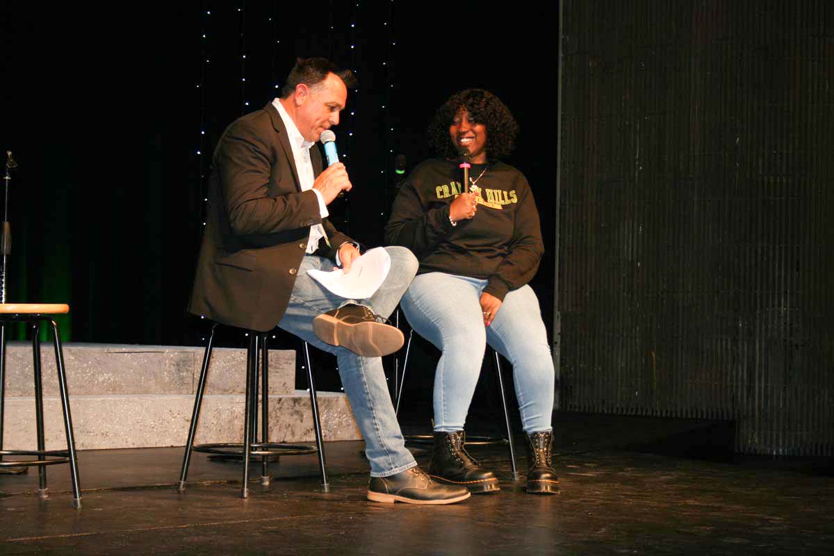 People enjoying the Anniversary Gala