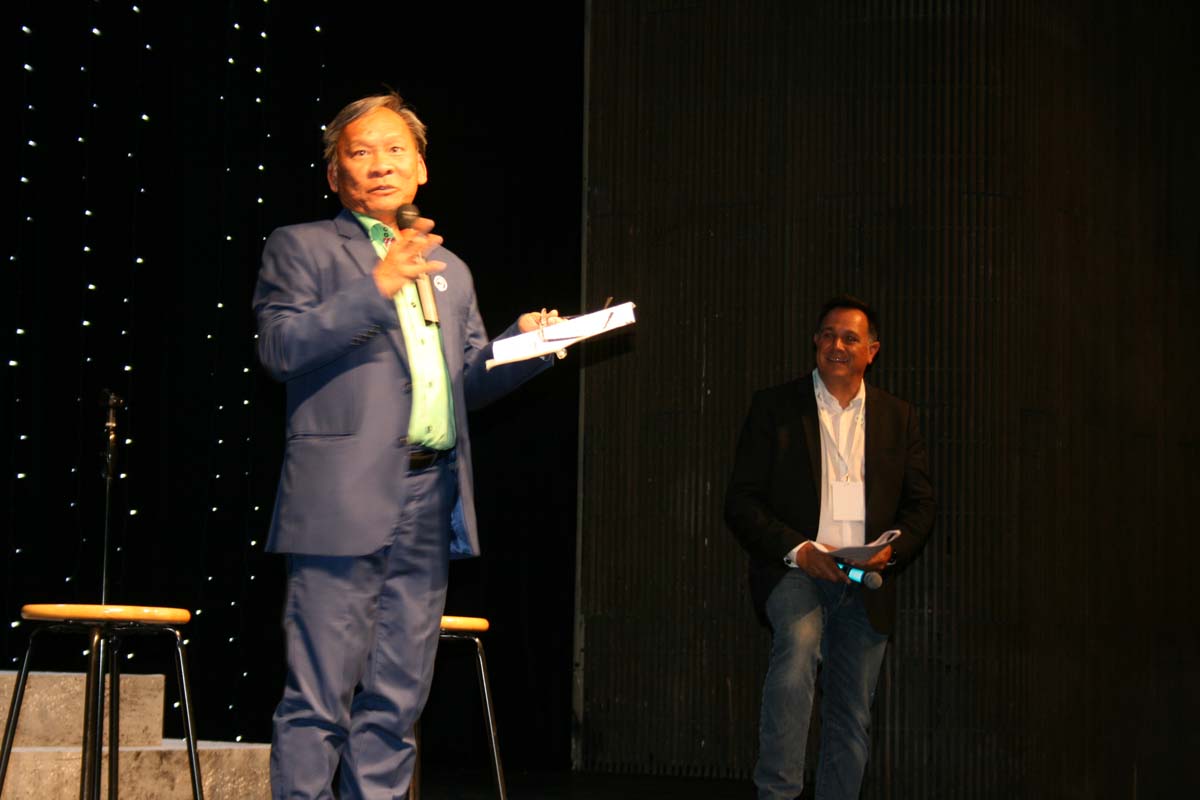 People enjoying the Anniversary Gala