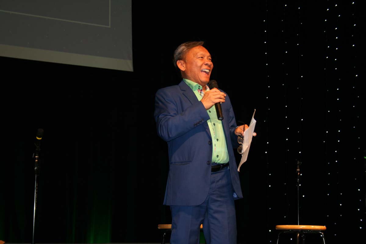 People enjoying the Anniversary Gala