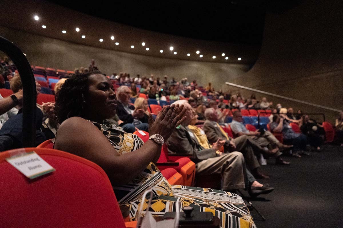 People enjoying the Anniversary Gala