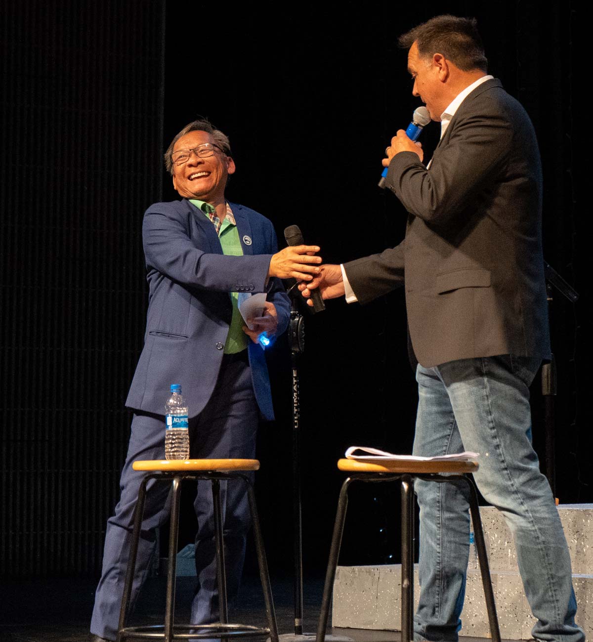 People enjoying the Anniversary Gala