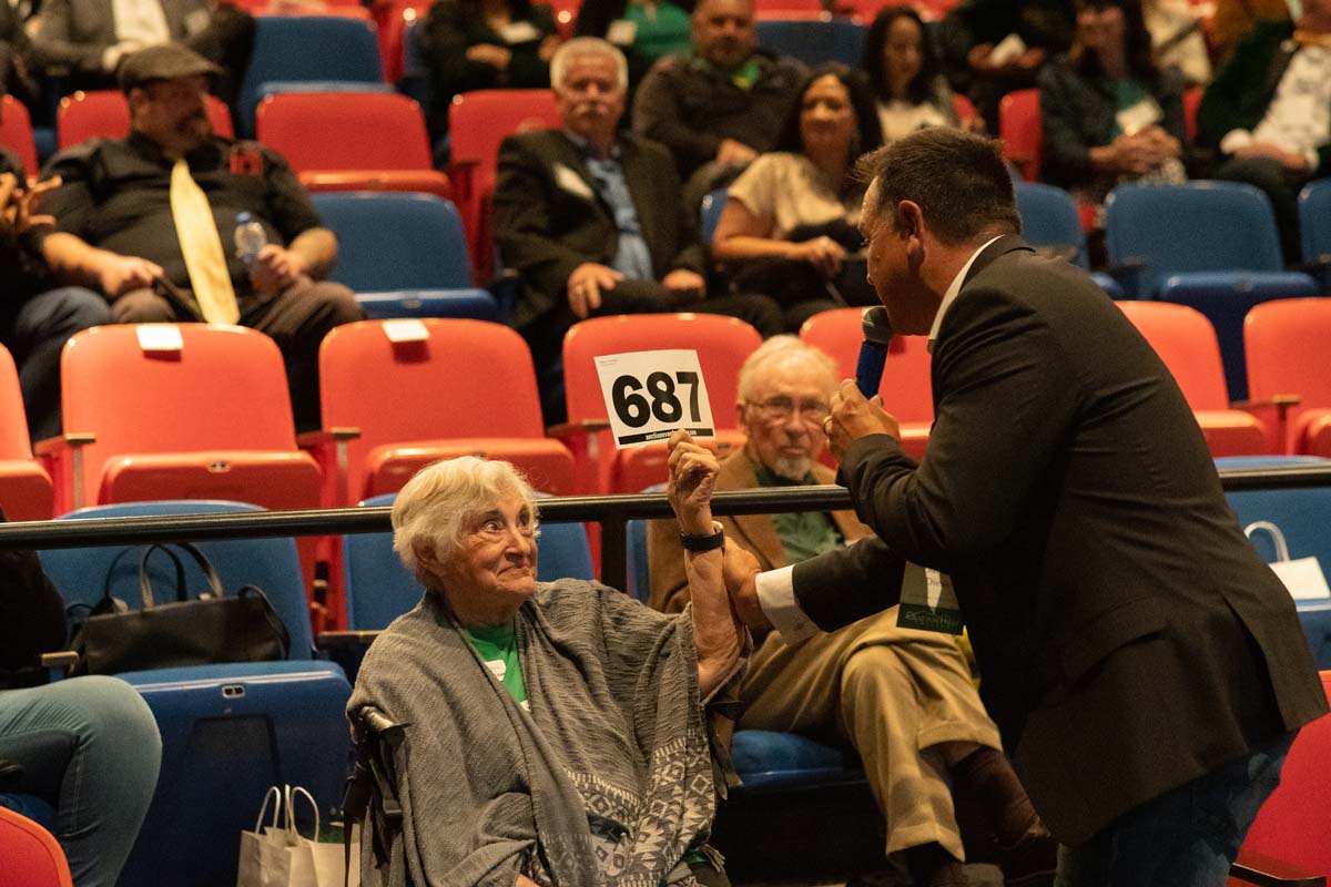 People enjoying the Anniversary Gala