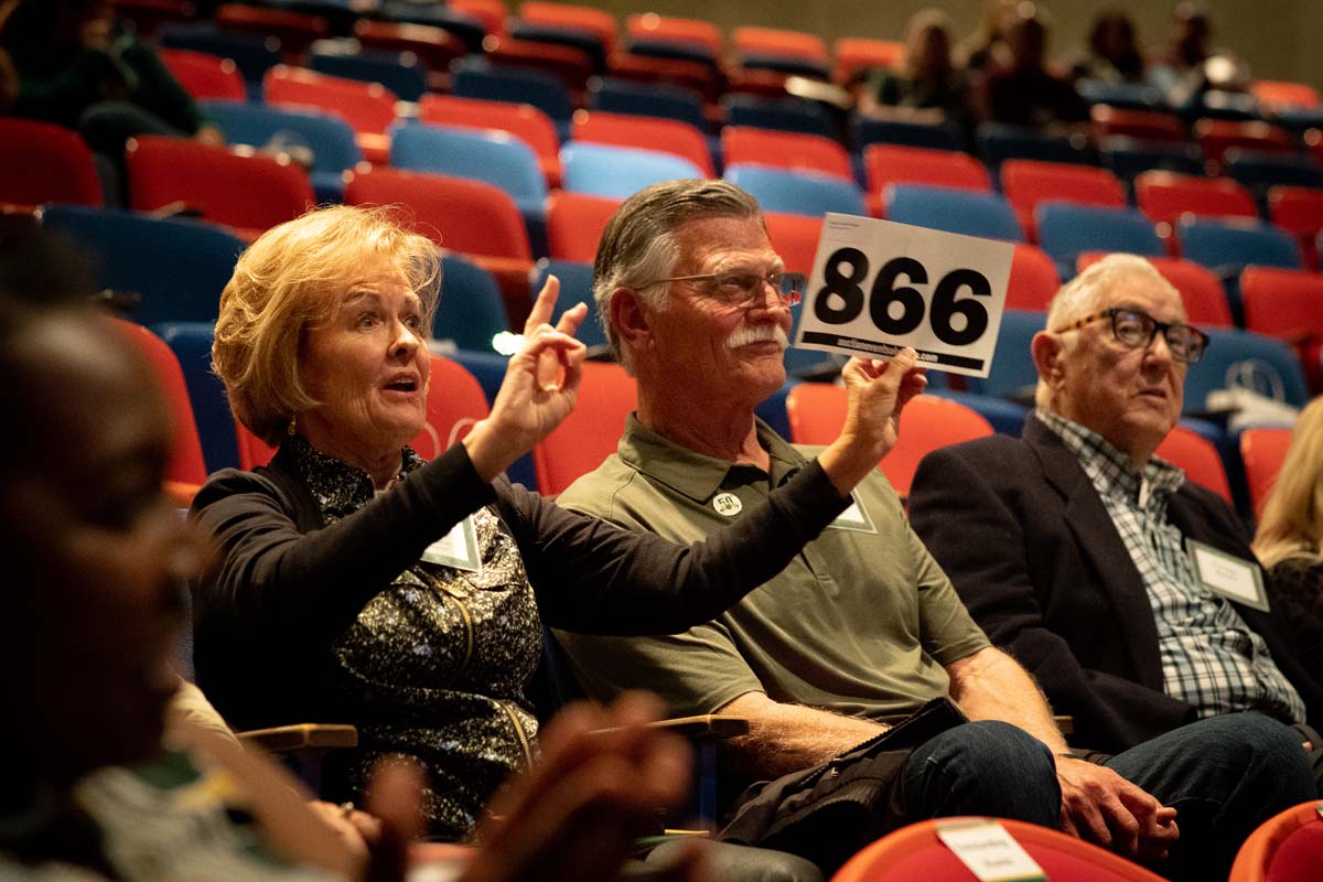 People enjoying the Anniversary Gala