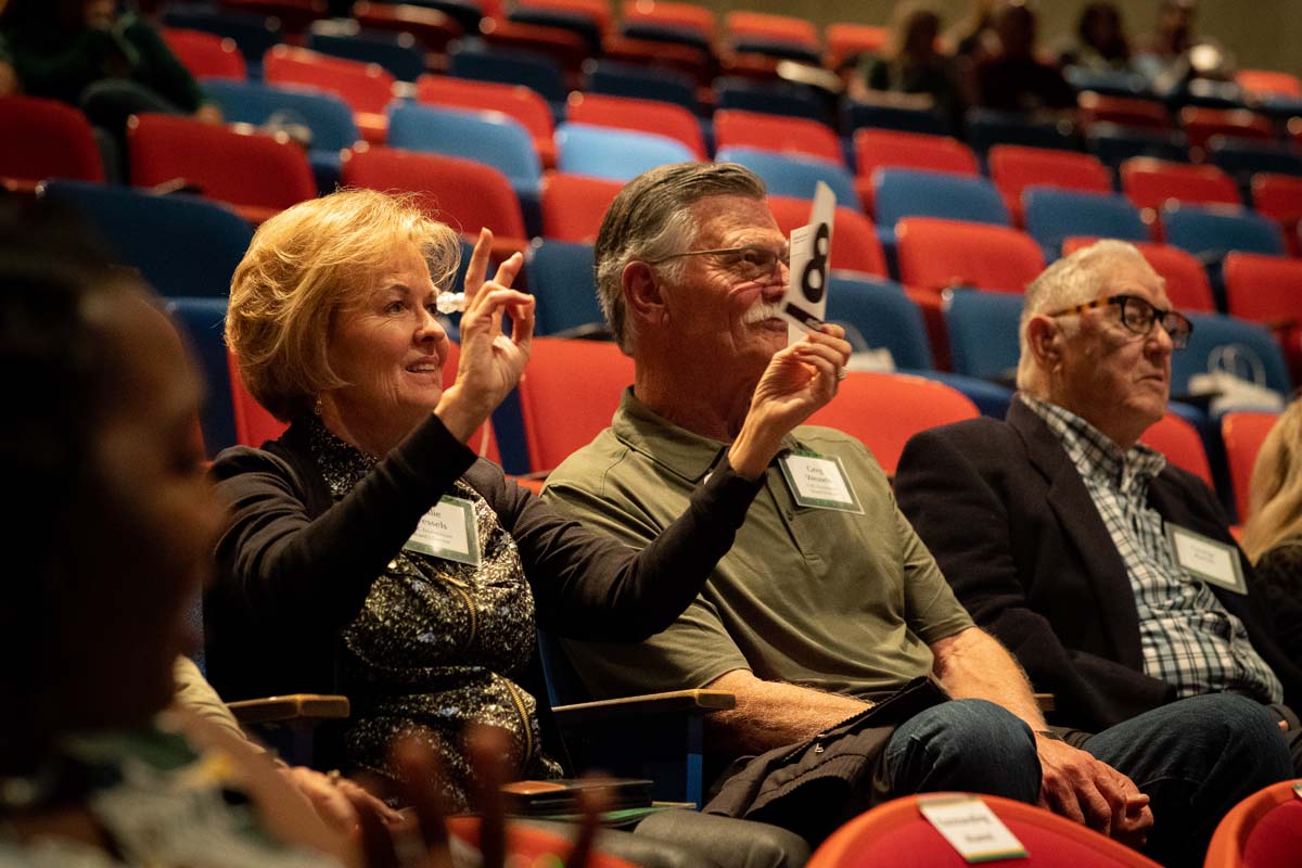People enjoying the Anniversary Gala