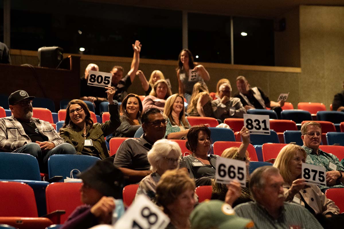 People enjoying the Anniversary Gala