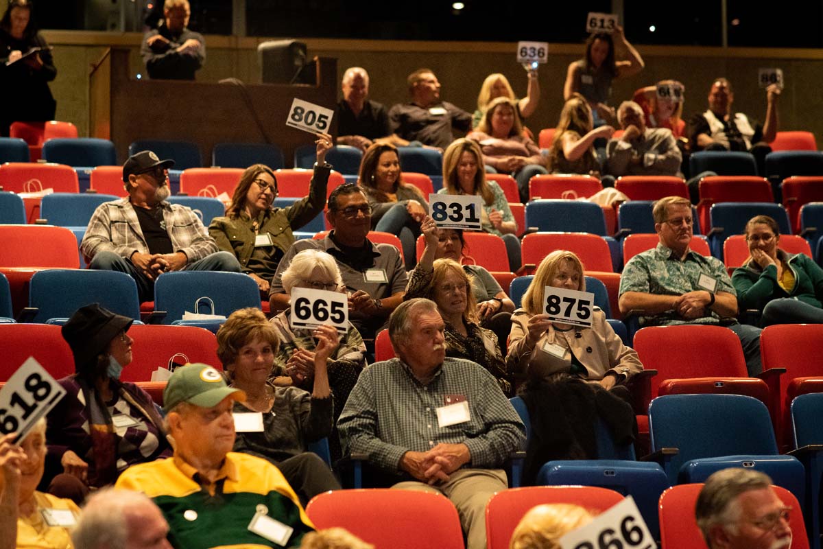 People enjoying the Anniversary Gala