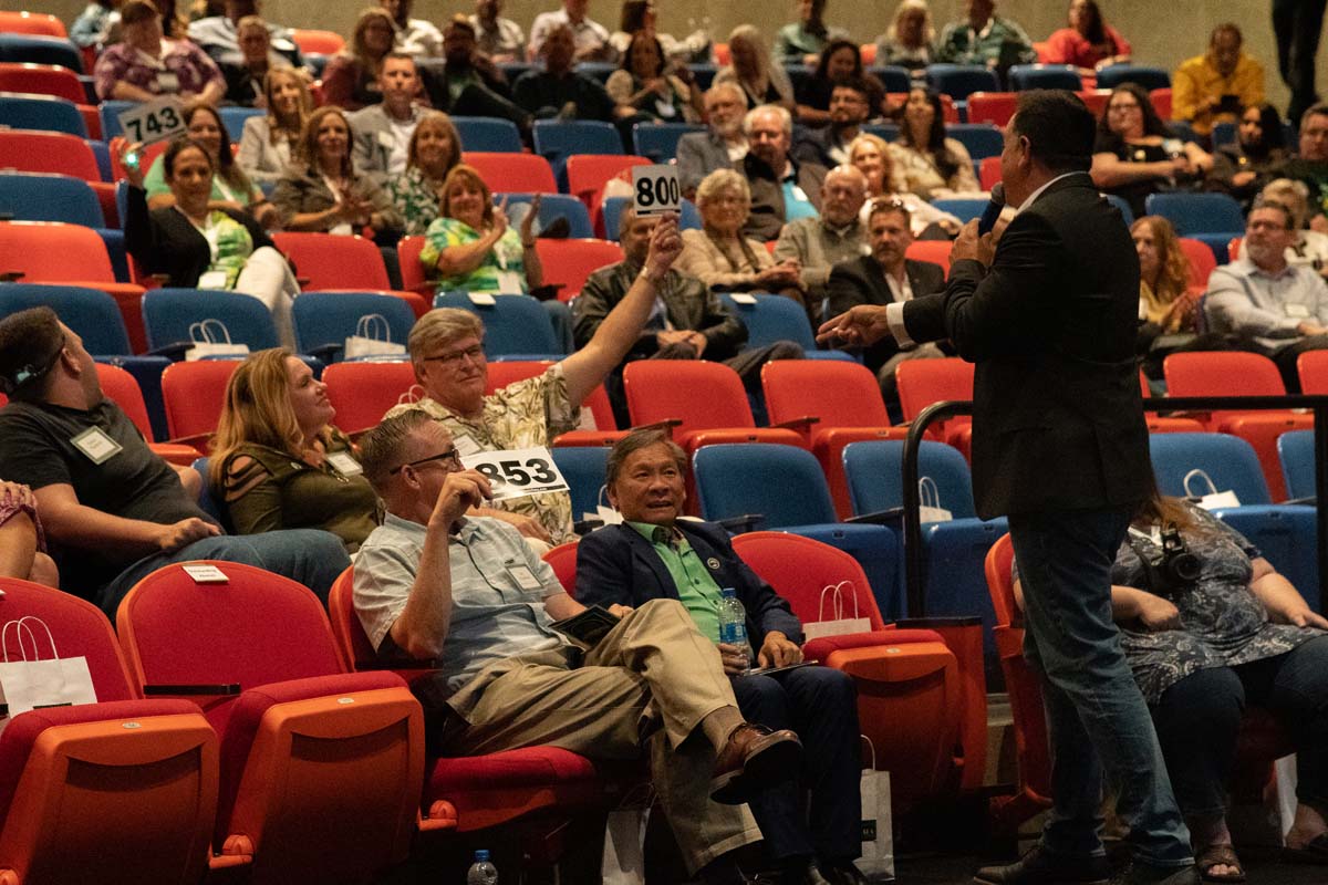 People enjoying the Anniversary Gala