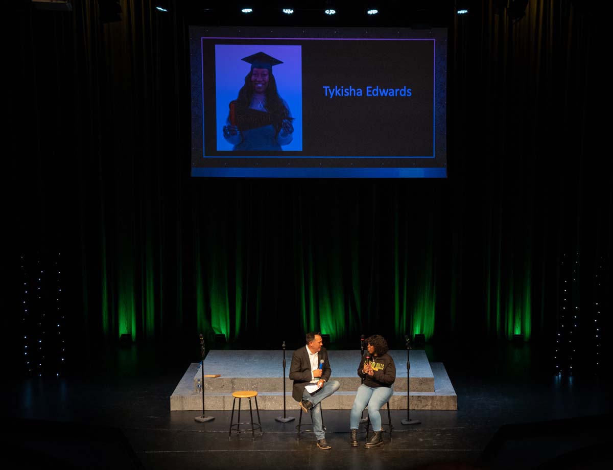 People enjoying the Anniversary Gala