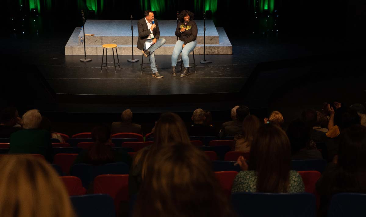 People enjoying the Anniversary Gala