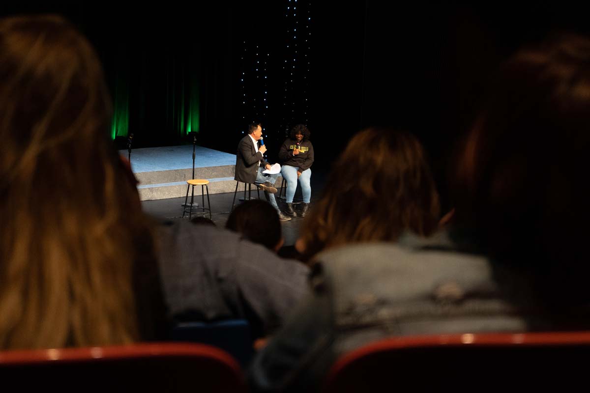 People enjoying the Anniversary Gala