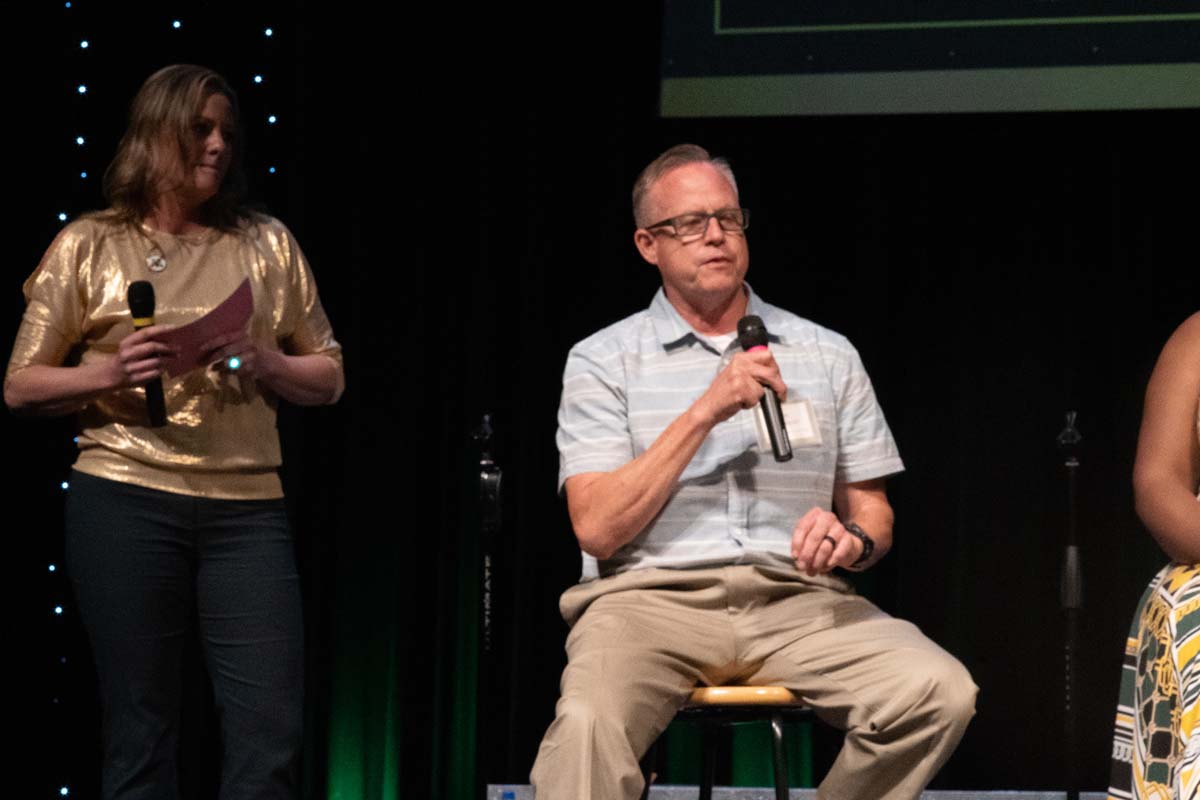 People enjoying the Anniversary Gala