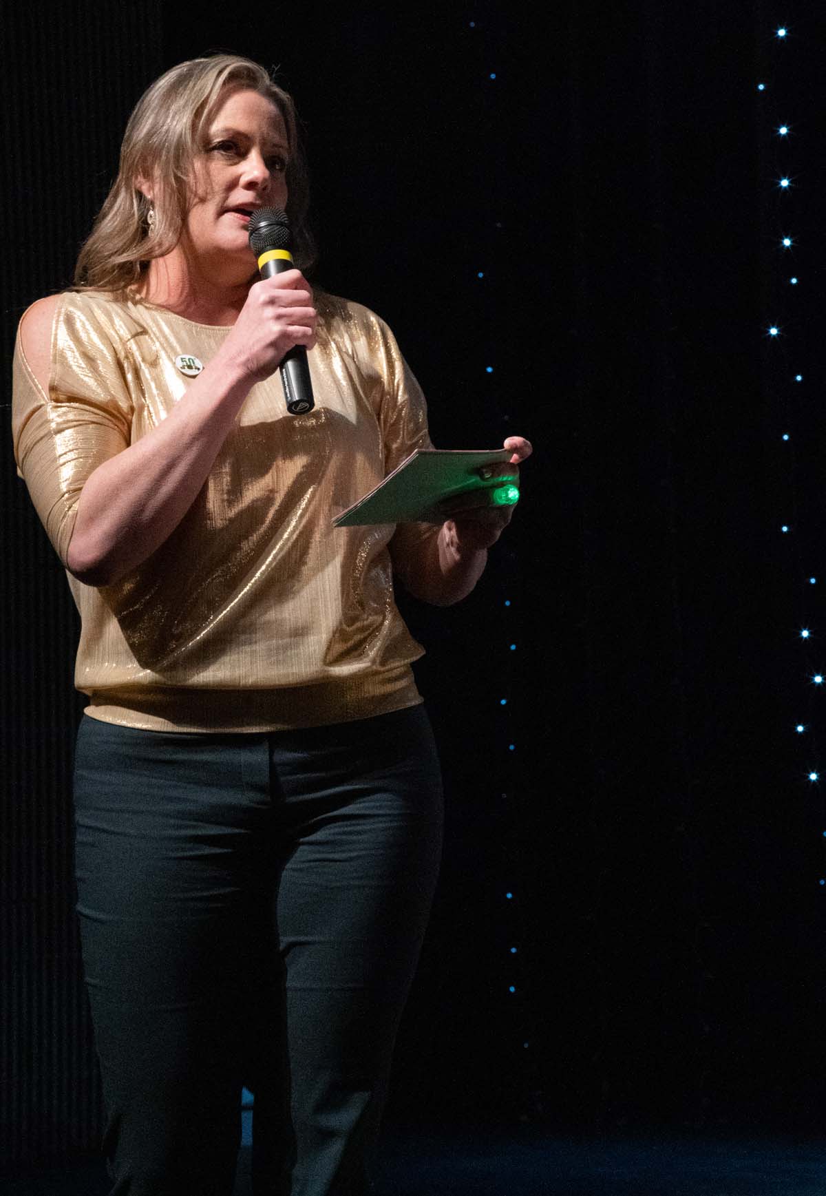 People enjoying the Anniversary Gala