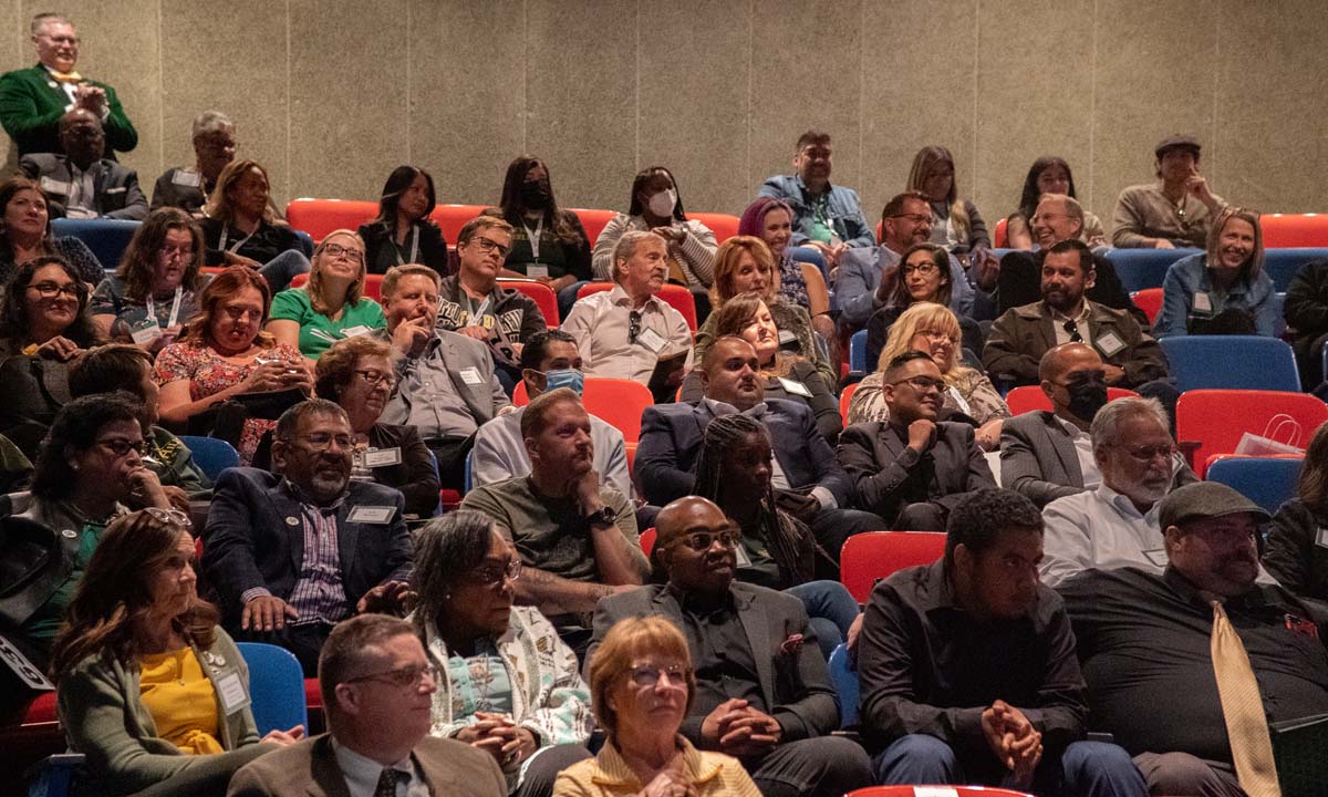 People enjoying the Anniversary Gala