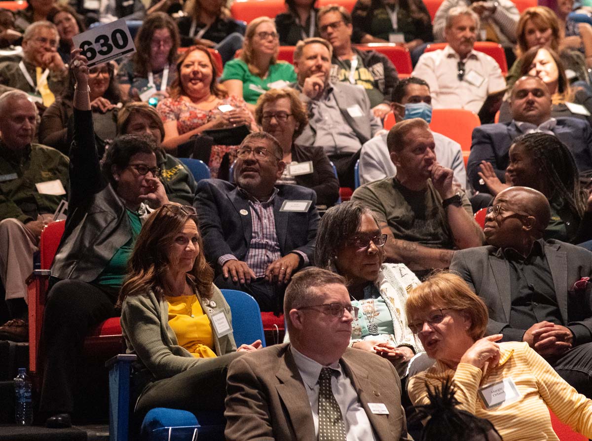People enjoying the Anniversary Gala