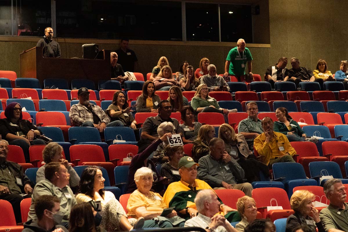 People enjoying the Anniversary Gala