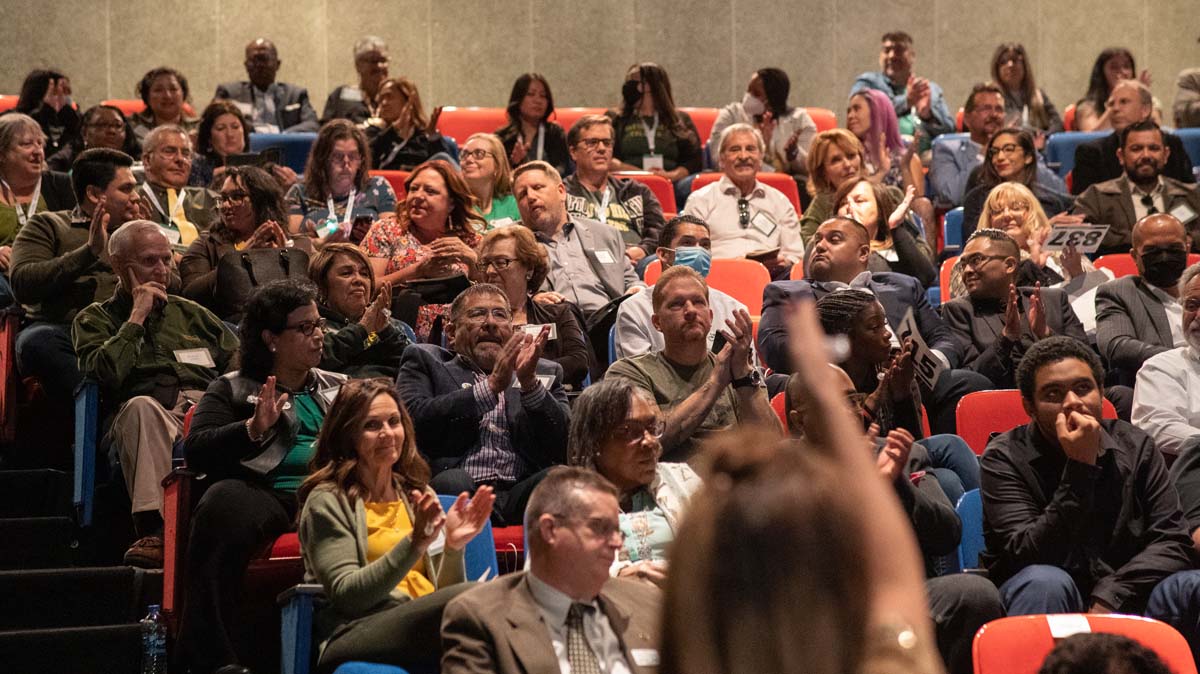 People enjoying the Anniversary Gala
