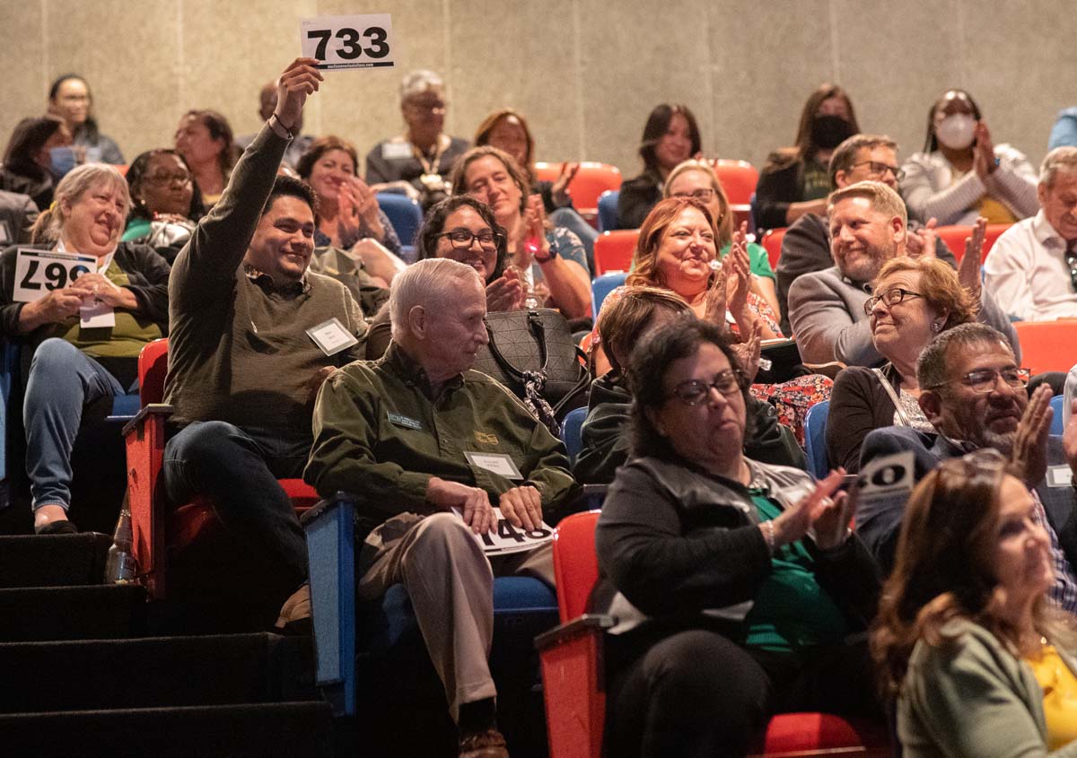People enjoying the Anniversary Gala