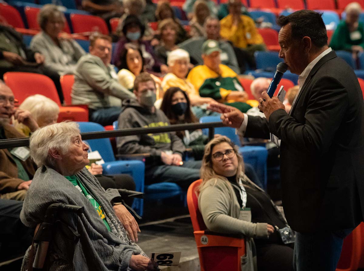People enjoying the Anniversary Gala