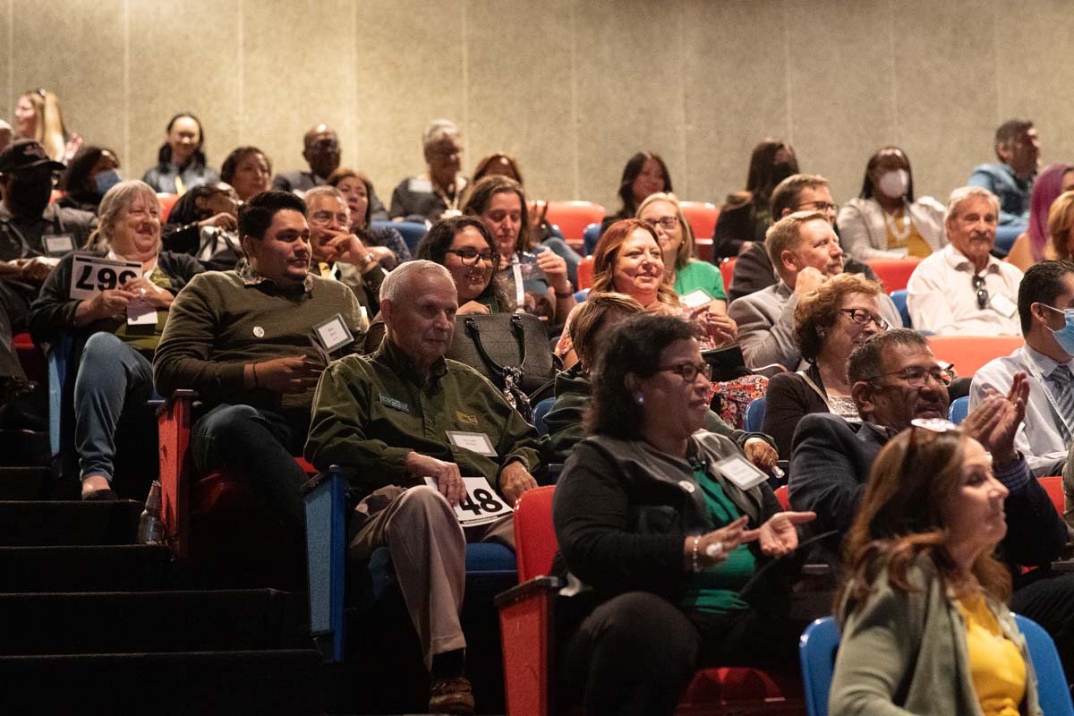 People enjoying the Anniversary Gala