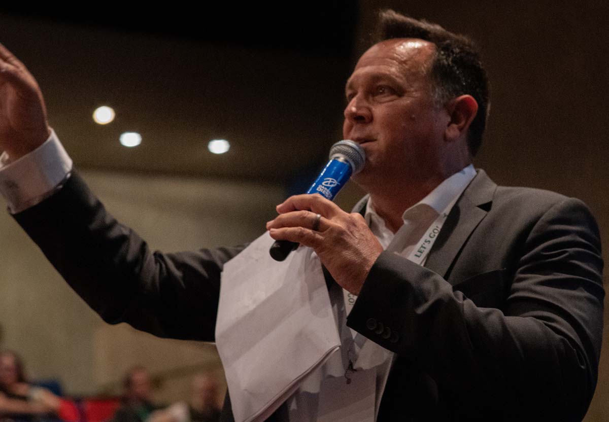 People enjoying the Anniversary Gala