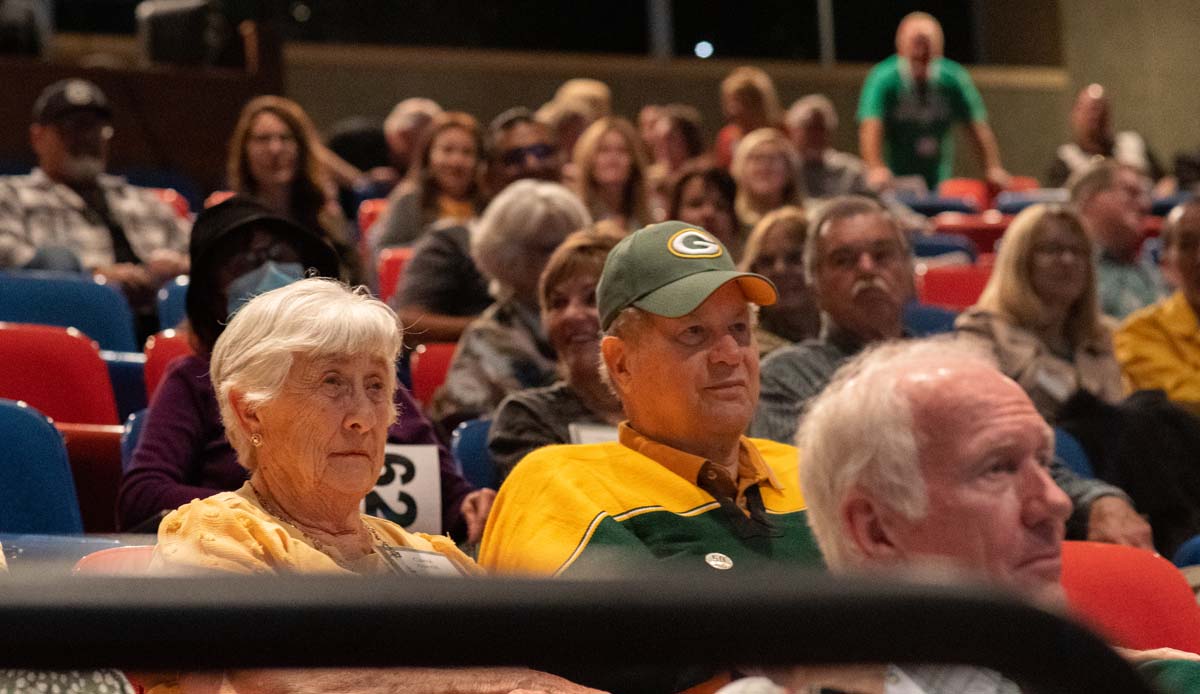 People enjoying the Anniversary Gala