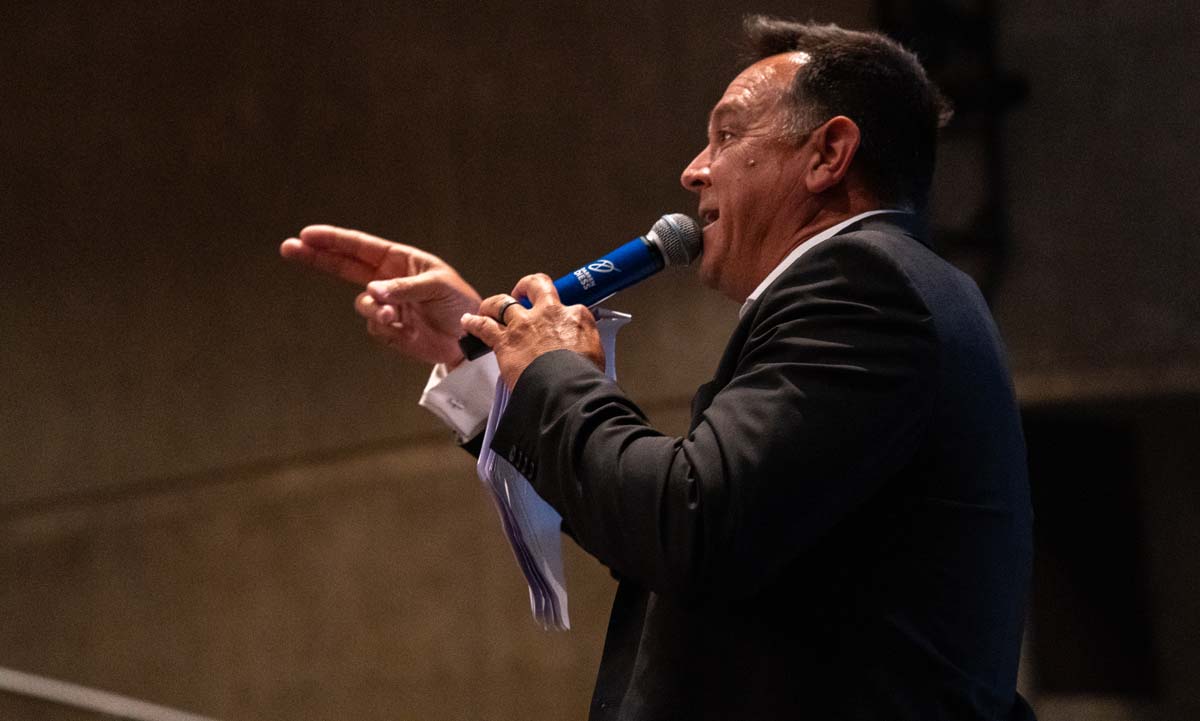 People enjoying the Anniversary Gala