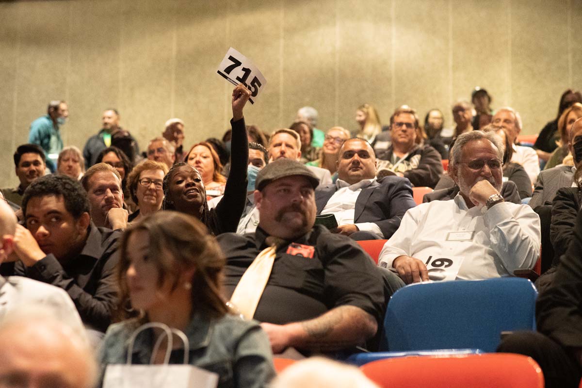 People enjoying the Anniversary Gala