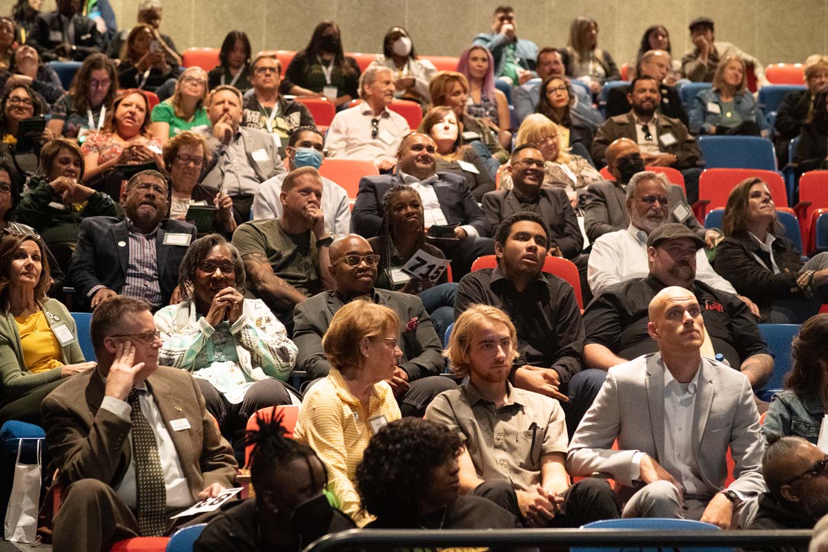 People enjoying the Anniversary Gala