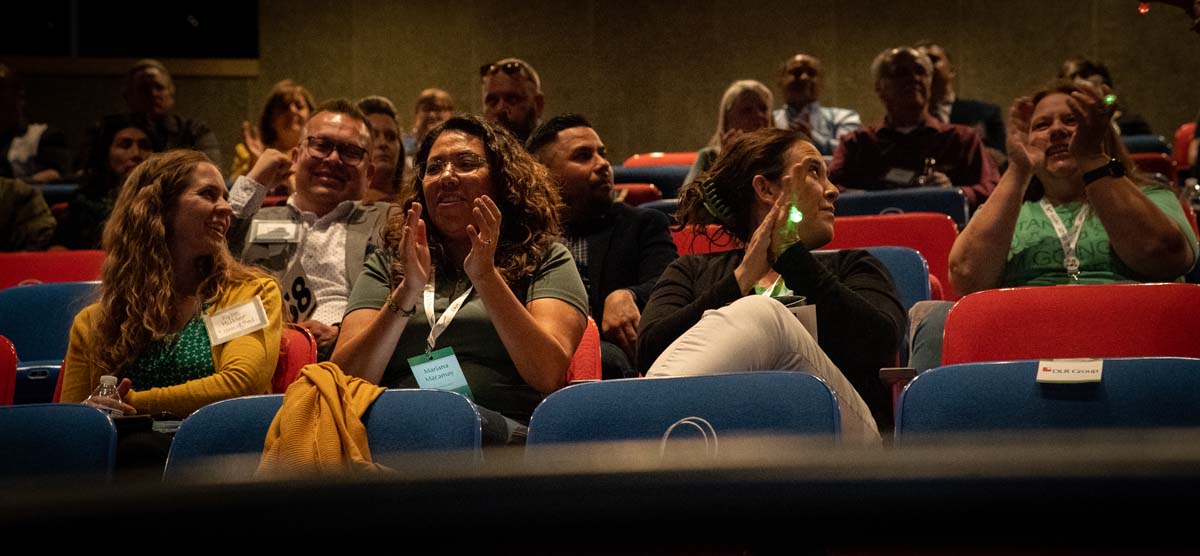 People enjoying the Anniversary Gala
