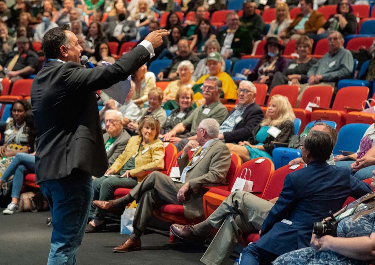 People enjoying the Anniversary Gala