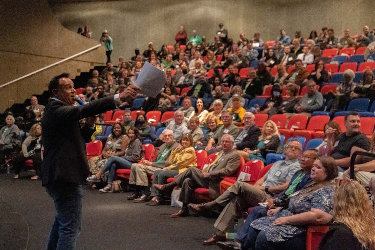 People enjoying the Anniversary Gala