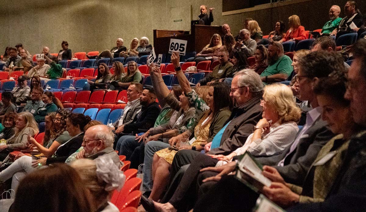 People enjoying the Anniversary Gala