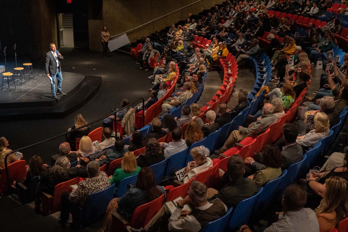 People enjoying the Anniversary Gala