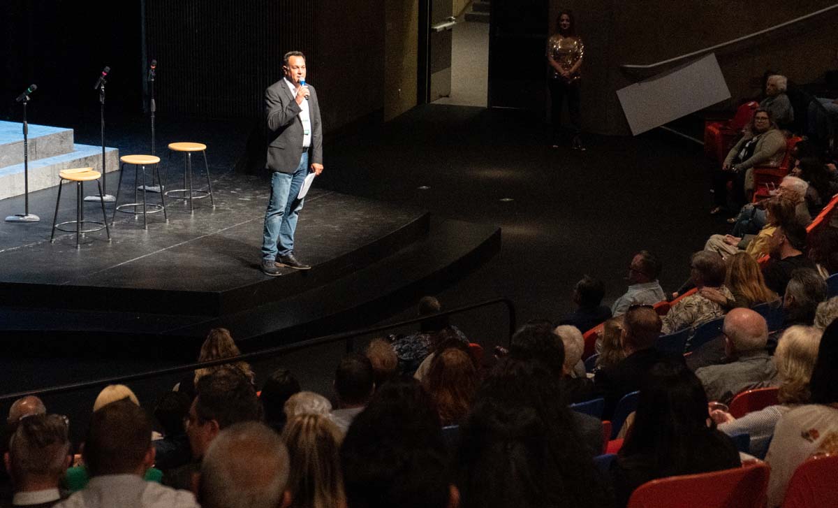 People enjoying the Anniversary Gala