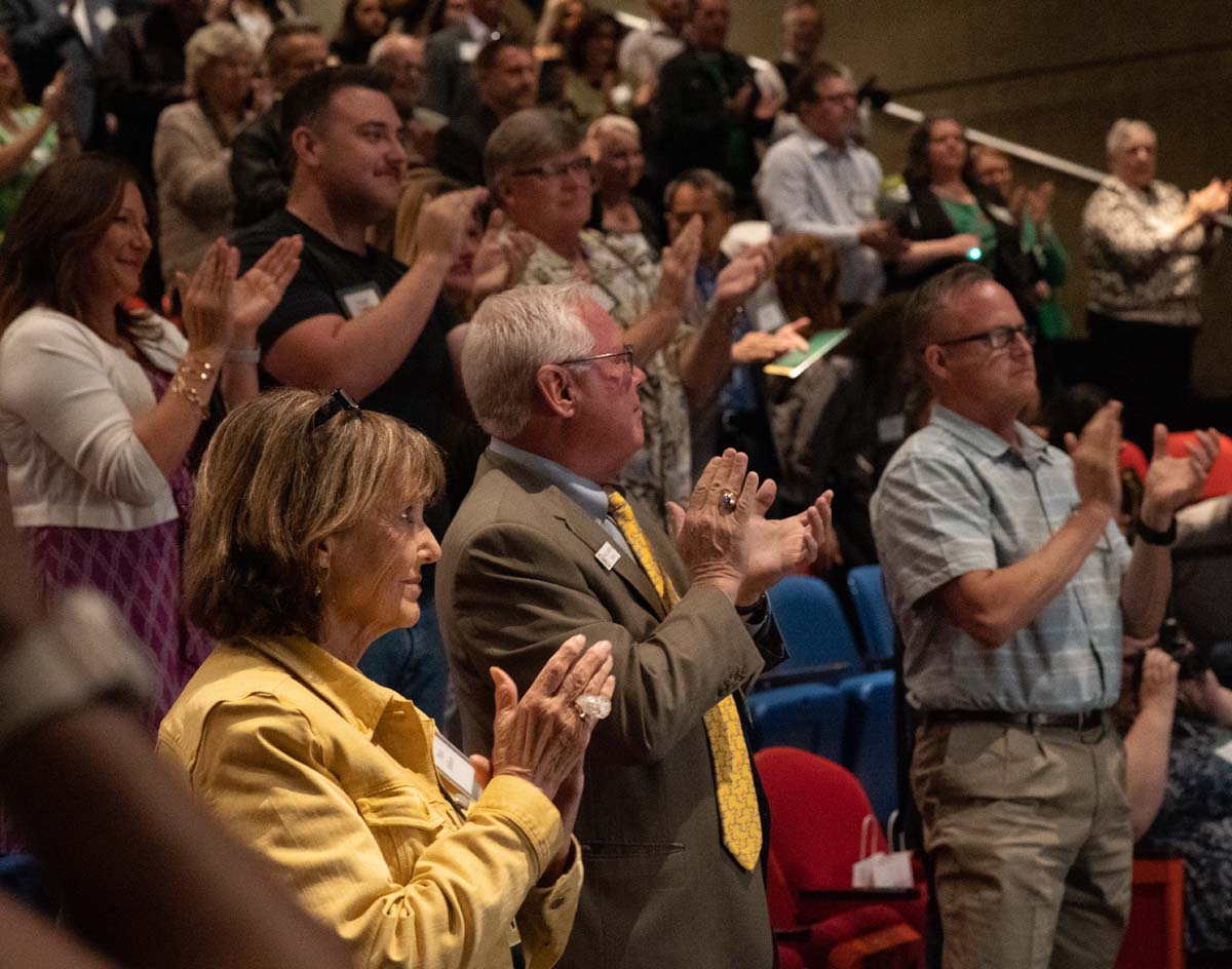 People enjoying the Anniversary Gala