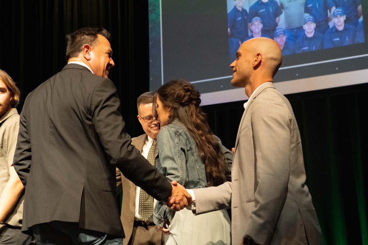 People enjoying the Anniversary Gala