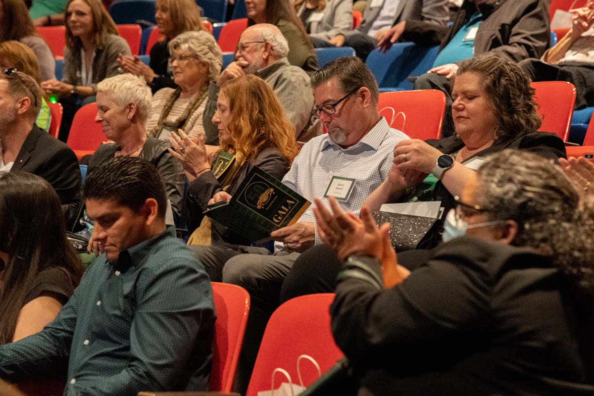 People enjoying the Anniversary Gala